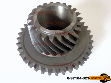 Шестерня 5-ой передачи КПП ISUZU 8971040232 8-97104-023-2 z1=22 зуба, z2=36 зубьев D-MAX 3000, 5SPEED